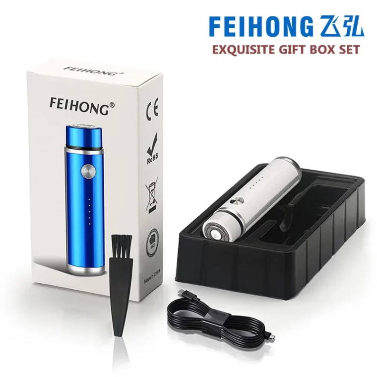 Mini Barbeador Elétrico FEIHONG FH013 para Homem - Image 12