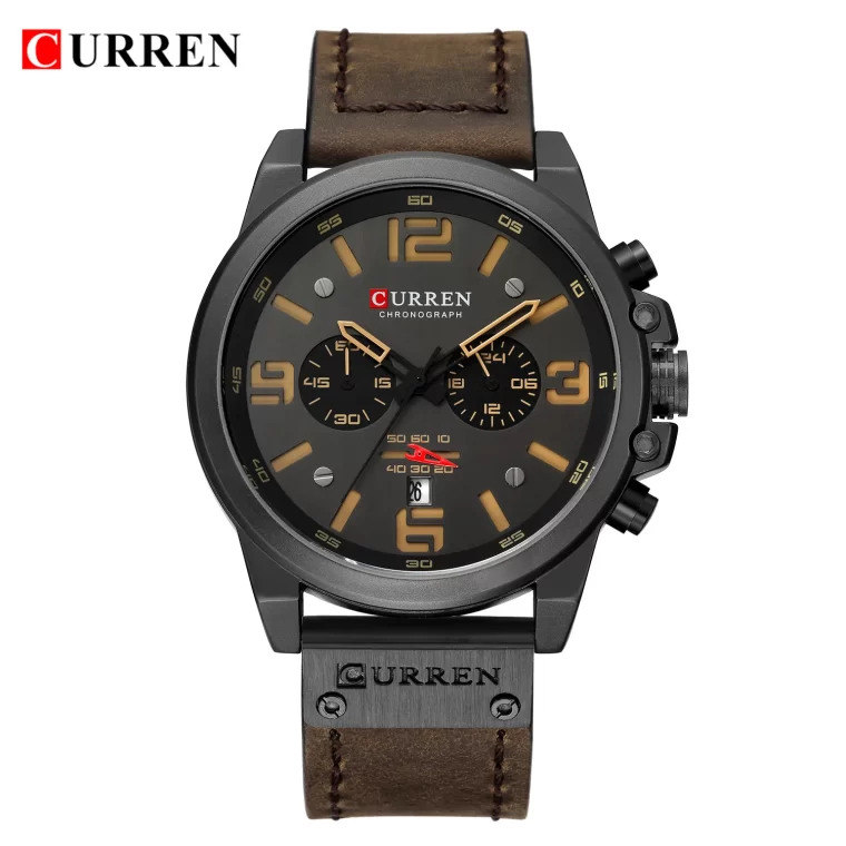 Relógio Masculino Curren 8314-Quartzo, Cronógrafo, Estilo Militar - Image 12