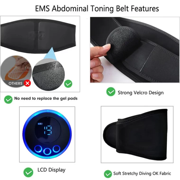 Ems Estimulador Muscular Abdominal Trainer - Image 5